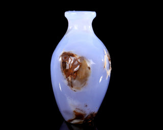 Blue Chalcedony Vase