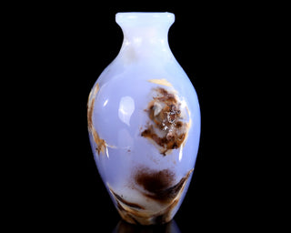 Blue Chalcedony Vase