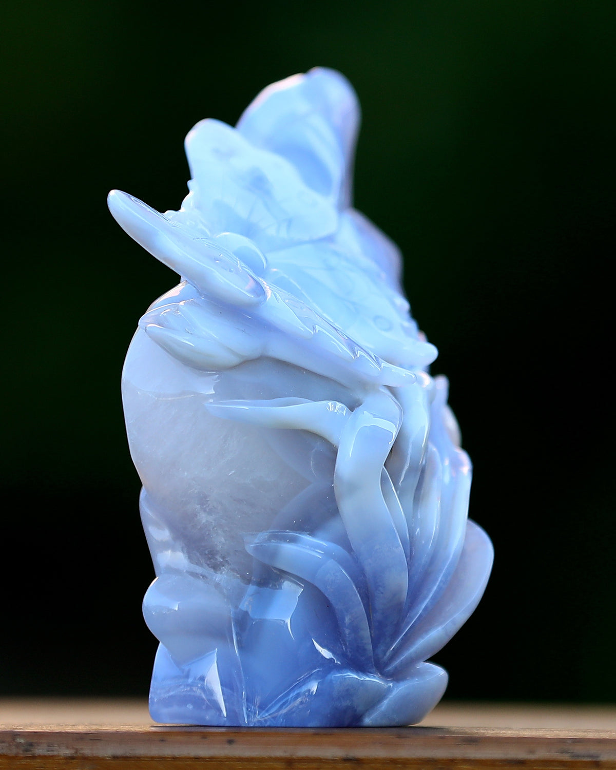 Blue Lace Agate Butterfly