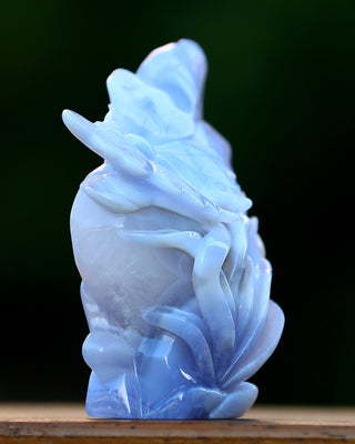 Blue Lace Agate Butterfly