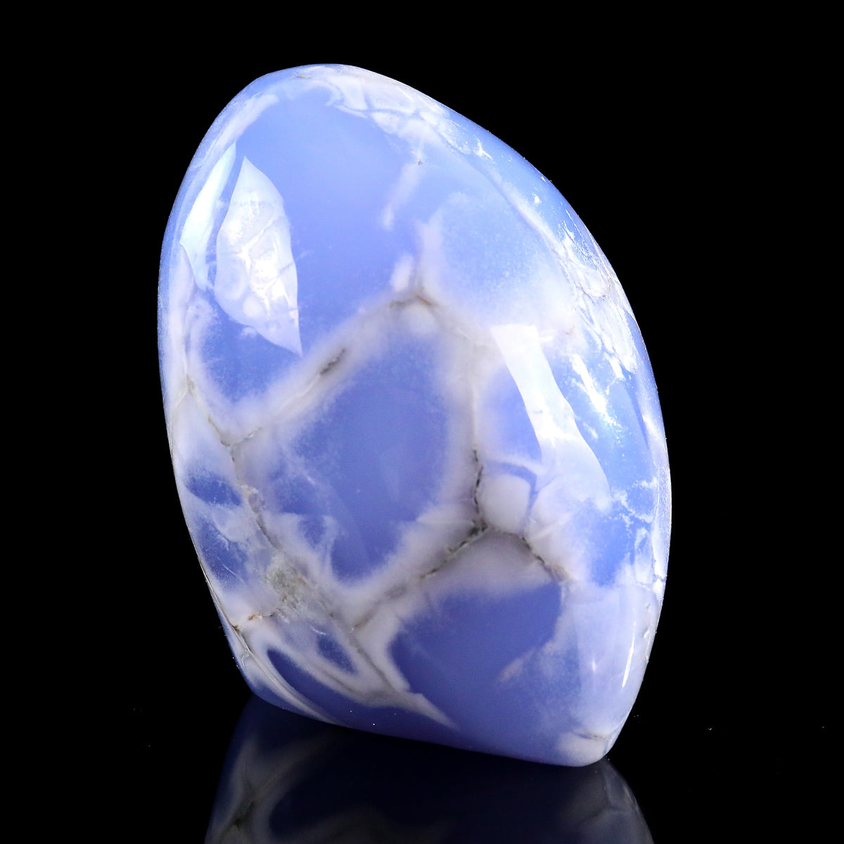 Blue Chalcedony Raw Stone