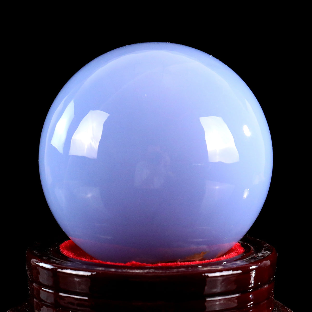 Blue Chalcedony Sphere