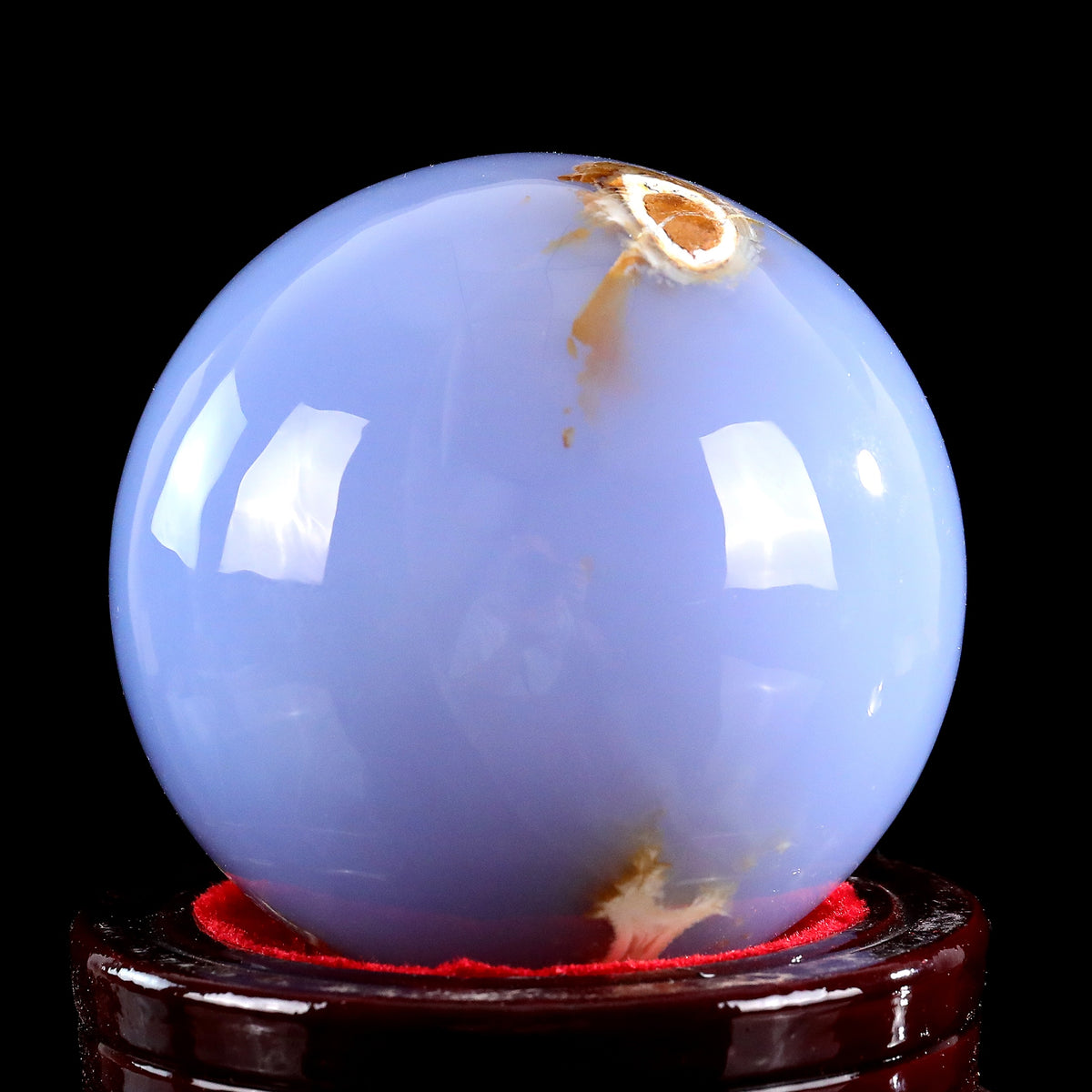 Blue Chalcedony Sphere