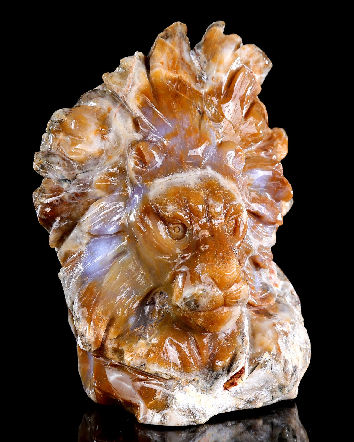 Chalcedony Jasper Lion