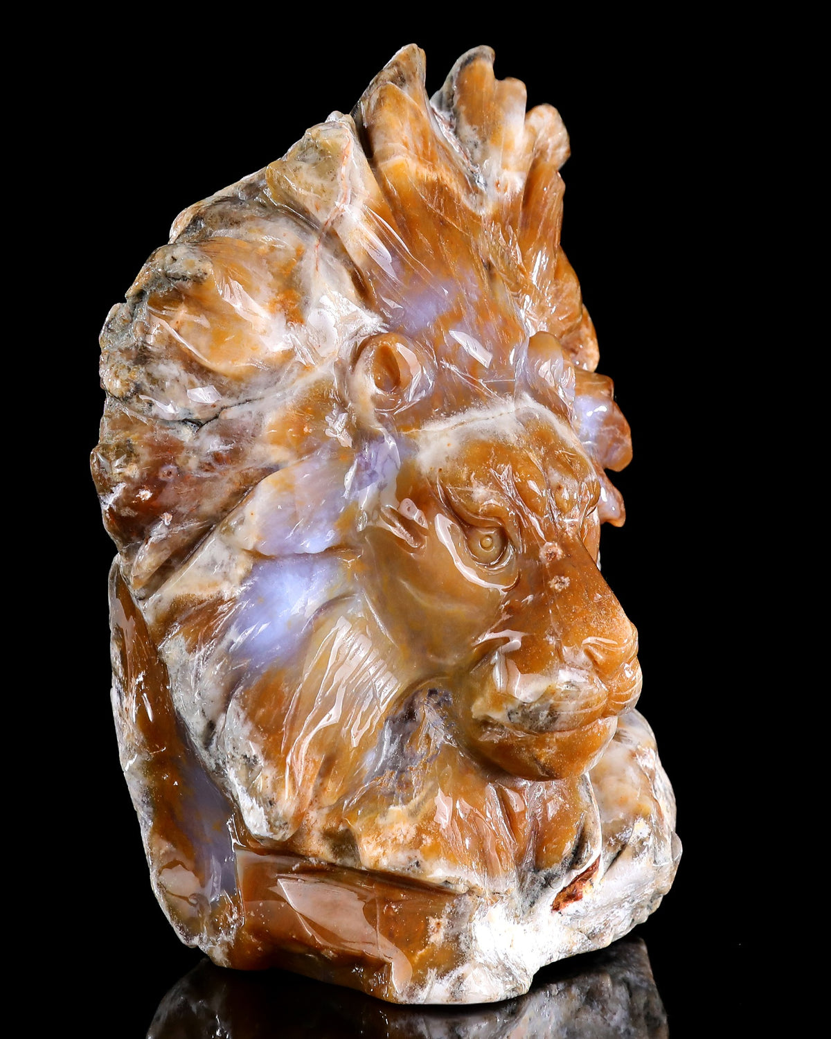 Chalcedony Jasper Lion