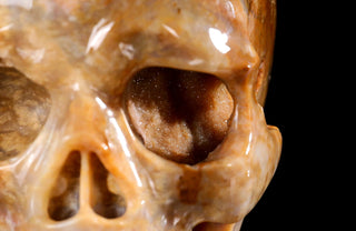 Chalcedon Jaspis Totenkopf
