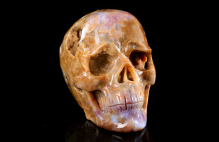 Chalcedon Jaspis Totenkopf