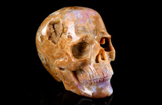 Chalcedon Jaspis Totenkopf