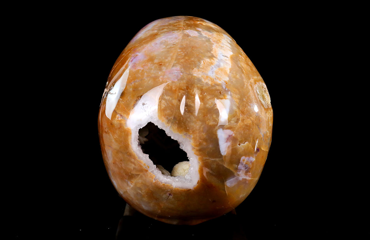Chalcedon Jaspis Totenkopf