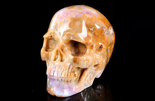 Chalcedon Jaspis Totenkopf