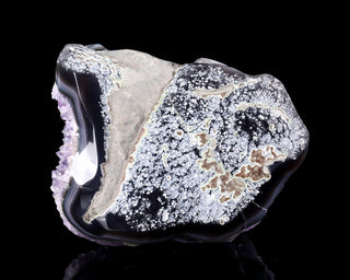 Amethyst Serpent & Toad Geode