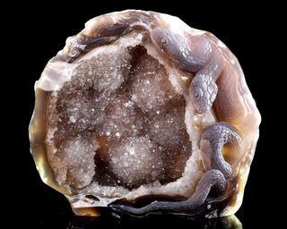Agate Serpent Sanctuary Geode