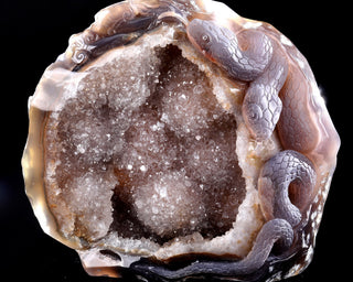 Agate Serpent Sanctuary Geode
