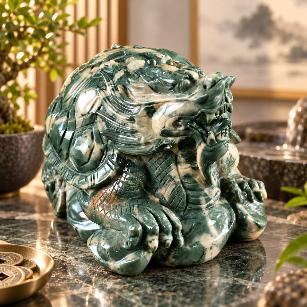Jiulong Jade Dragon Turtle