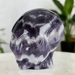 3 Inch Dream Amethyst Alien Crystal Skull — view 7