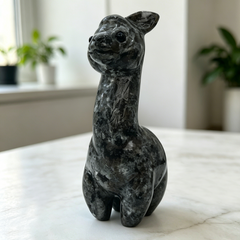 Fire Stone Alpaca Jade Carving - Carving — view 3