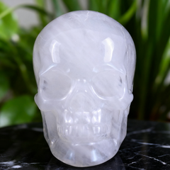 3 Inch Angola Quartz Crystal Skull — view 8