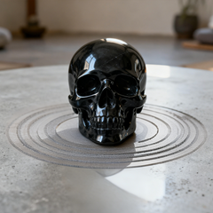 3 Inch Obsidian Crystal Skull — view 8