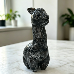 Fire Stone Alpaca Jade Carving - Carving — view 7