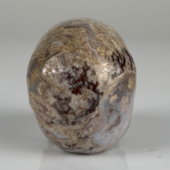 2 Inch Blue Flower Agate Crystal Skull – Skull — view 4