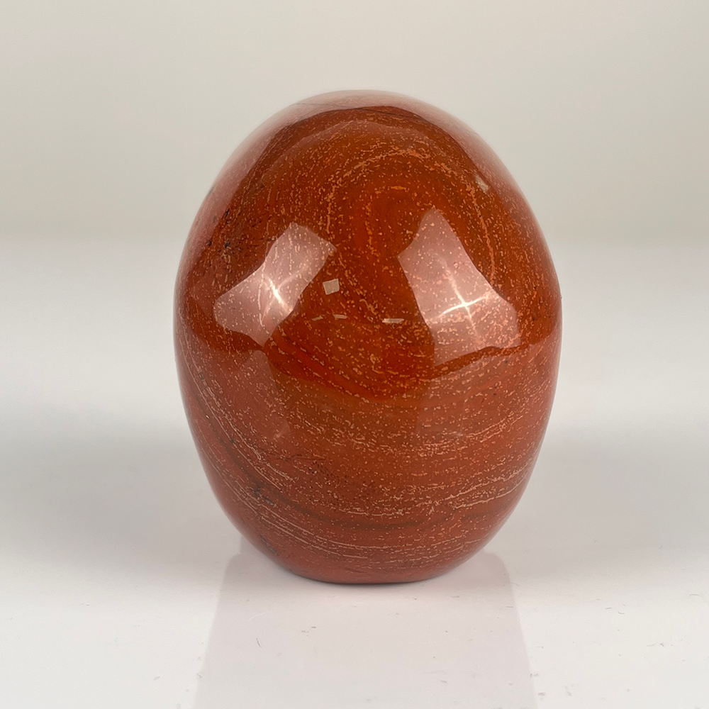 3 Inch Red Jasper Crystal Skull — view 4