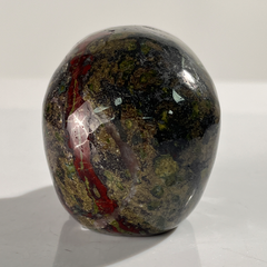 3 Inch Dragon Bloodstone Crystal Skull — view 4