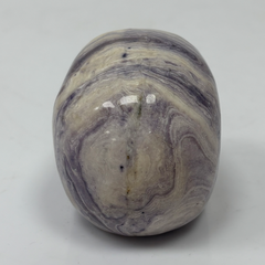 3 inch Purple Peacock Stone Crystal Skull - Gemstone — view 3