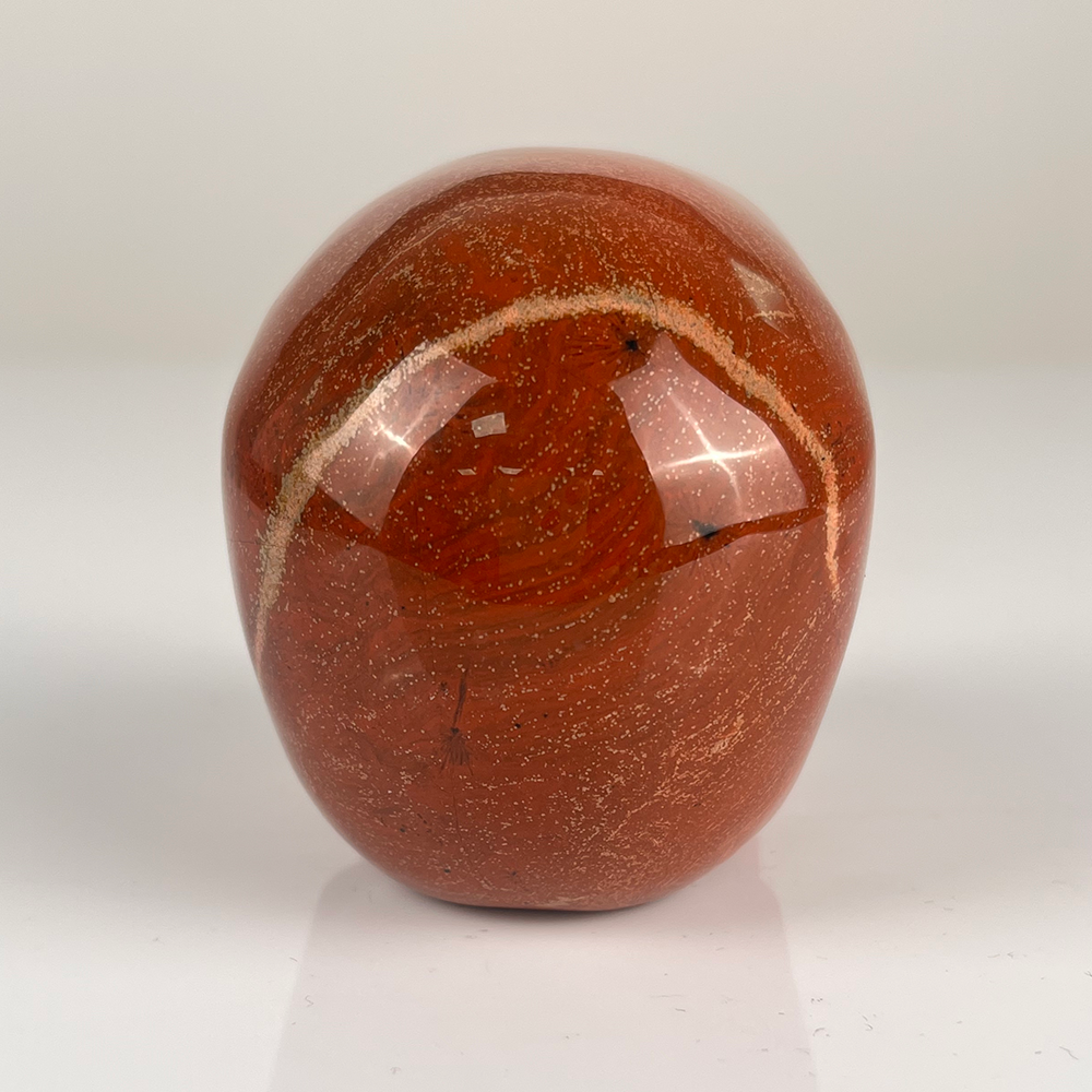 3 Inch Red Jasper Crystal Skull — view 4