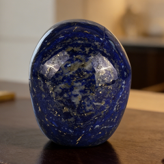 4.5 inch Lapis Lazuli Crystal Skull — view 5