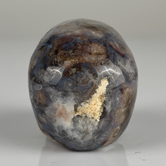 2 Inch Blue Flower Agate Crystal Skull – Skull — view 4