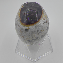 3 Inch Red Crazy Lace Agate Crystal Skull — view 2