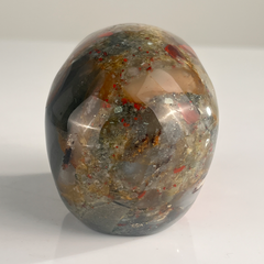 3 Inch African Bloodstone Crystal Skull — view 4