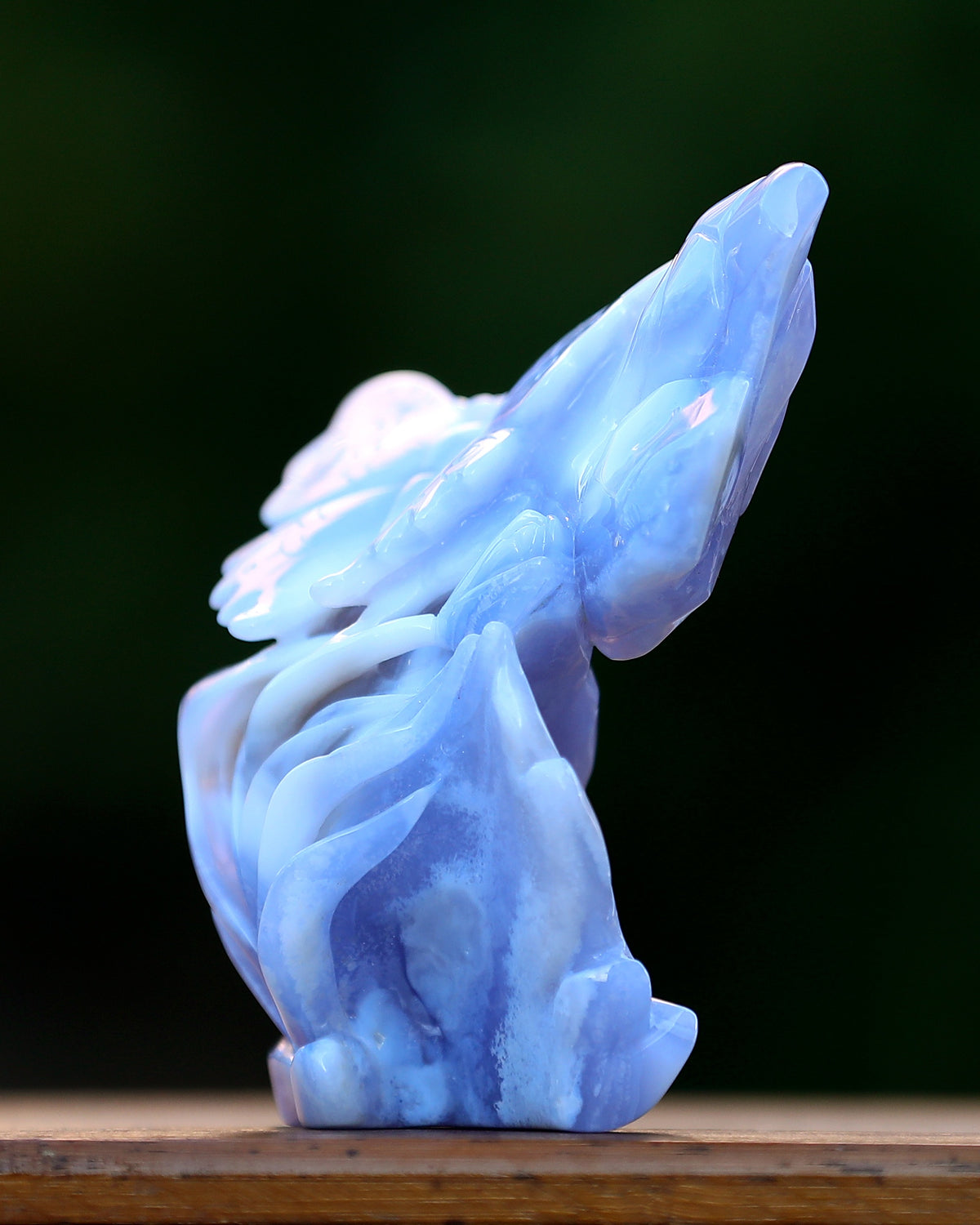 Blue Lace Agate Butterfly