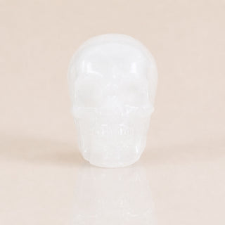 Crâne de quartz angolais de 2,2 pouces