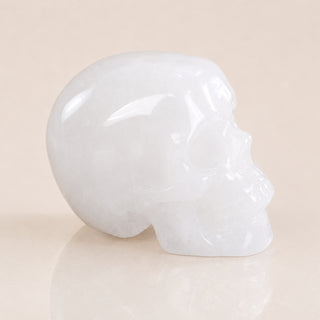 Crâne de quartz angolais de 2,2 pouces