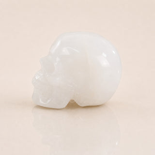 Crâne de quartz angolais de 2,2 pouces
