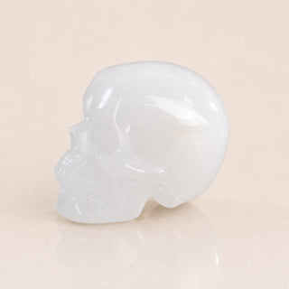 Crâne de quartz angolais de 2,2 pouces