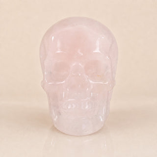 Crâne en quartz rose de 5,6 cm