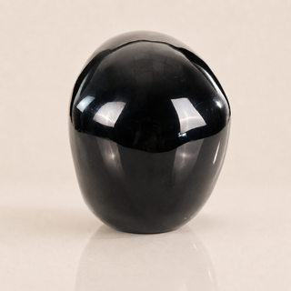 Crâne d'obsidienne noire