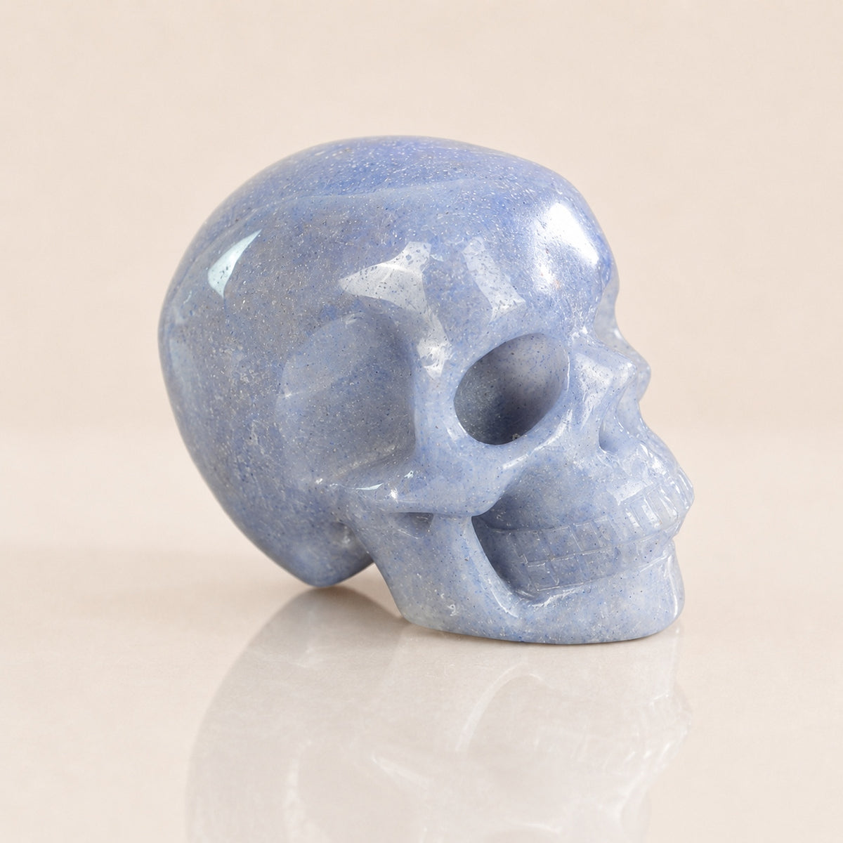 2.2-inch Blue Aventurine Skull