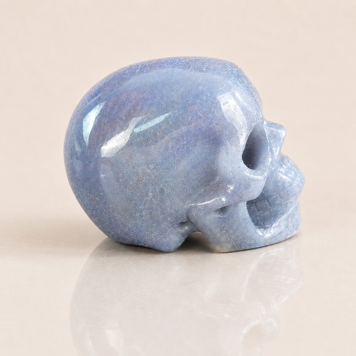 2.2-inch Blue Aventurine Skull