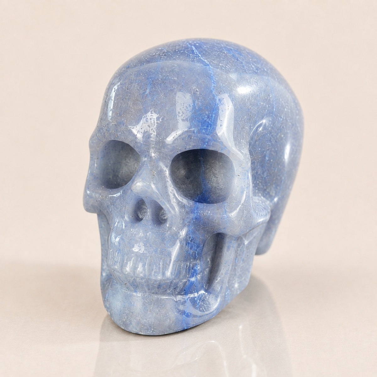 2.2-inch Blue Aventurine Skull