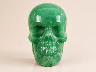 2.2-inch Green Aventurine Skull