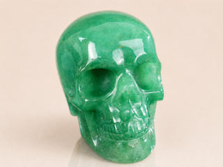 2.2-inch Green Aventurine Skull