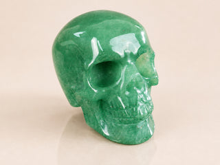 2.2-inch Green Aventurine Skull