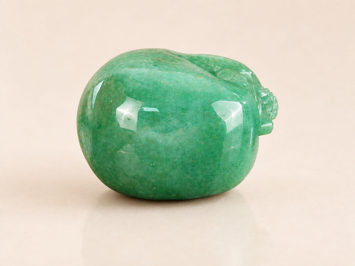 2.2-inch Green Aventurine Skull