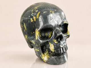 2.2-inch Plum Blossom Jade Skull