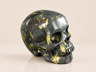 2.2-inch Plum Blossom Jade Skull