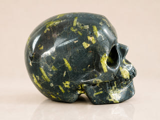 2.2-inch Plum Blossom Jade Skull