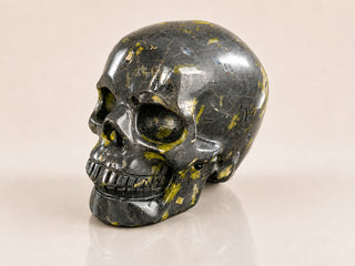 2.2-inch Plum Blossom Jade Skull